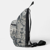 Druckknopfbeutel Crossbody Bag (Rechts)