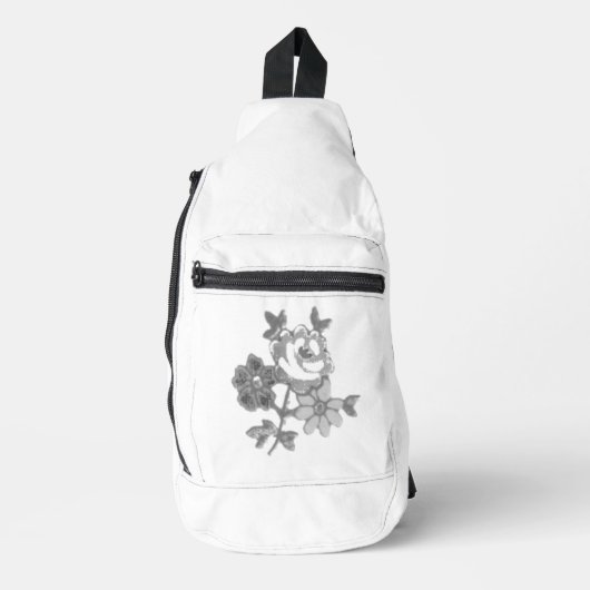 Druckknopfbeutel Crossbody Bag (Vorderseite)