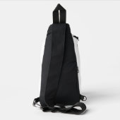 Druckknopfbeutel Crossbody Bag (Rückseite)