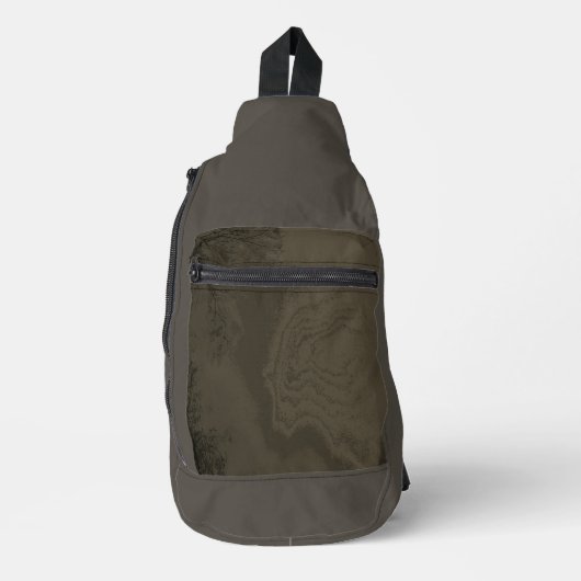 Druckknopfbeutel Crossbody Bag (Vorderseite)
