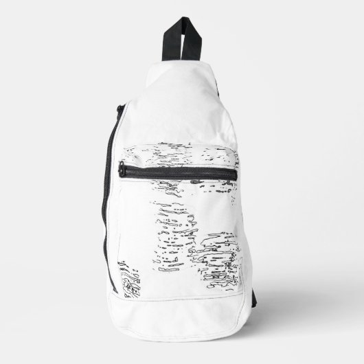 Druckknopfbeutel Crossbody Bag (Vorderseite)