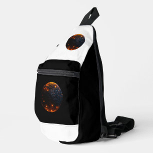 Druckknopfbeutel Crossbody Bag