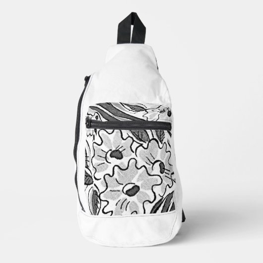 Druckknopfbeutel Crossbody Bag (Vorderseite)