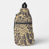 Druckknopfbeutel Crossbody Bag (Vorderseite)