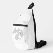Druckknopfbeutel Crossbody Bag (Rechte Ecke)