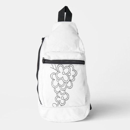 Druckknopfbeutel Crossbody Bag (Vorderseite)