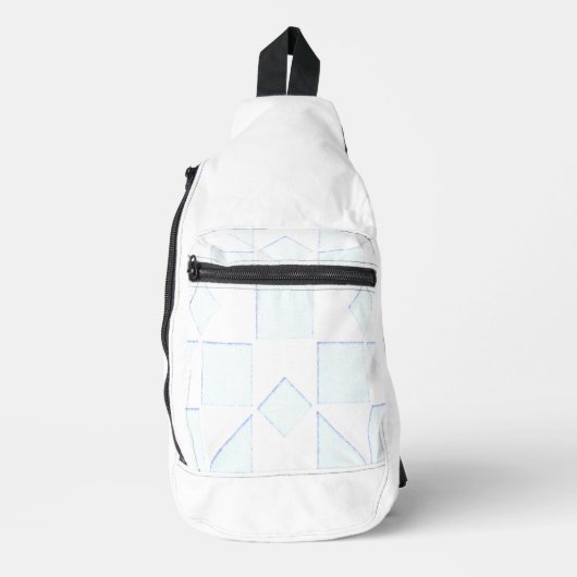 Druckknopfbeutel Crossbody Bag (Vorderseite)