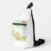 Druckknopfbeutel Crossbody Bag (Rechte Ecke)