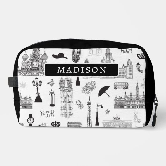 Druckknopfbeutel Waschbeutel (Vorderseite)