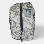 Druckknopfbeutel Waschbeutel (Rechts)