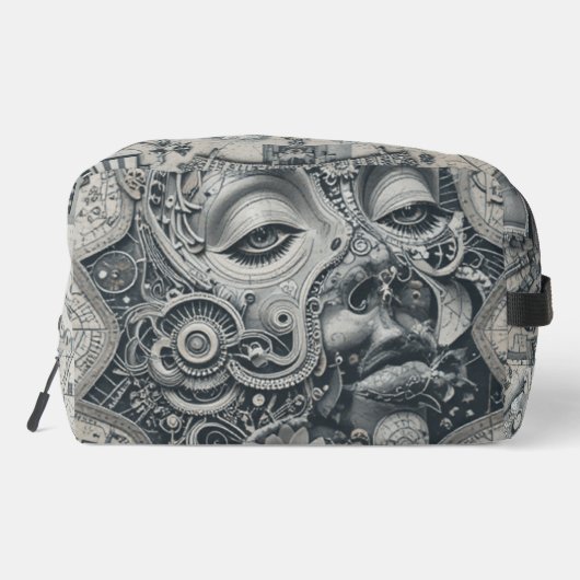 Druckknopfbeutel Waschbeutel (Rückseite)