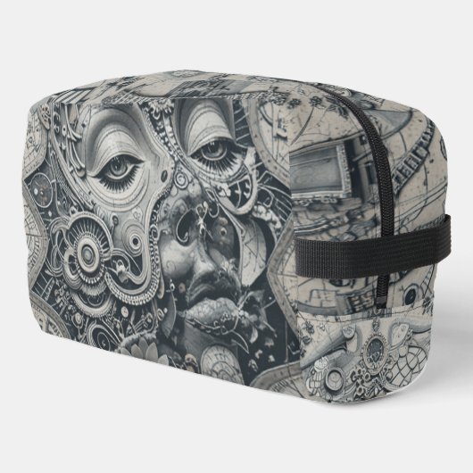 Druckknopfbeutel Waschbeutel (Linke Seite)