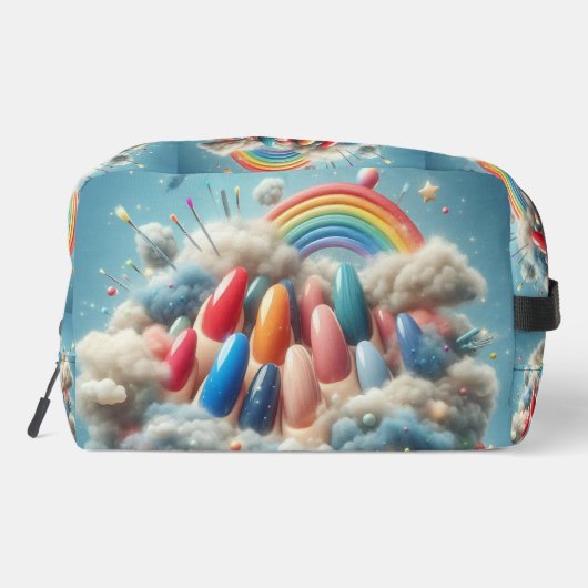 Druckknopfbeutel Waschbeutel (Rückseite)