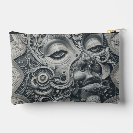 Druckknopfbeutel Zubehörtasche (Rückseite)