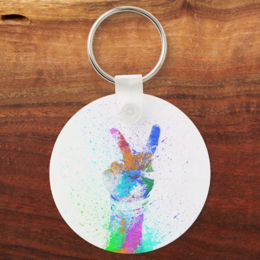 Druckknopfkette Schlüsselanhänger (Vorderseite)