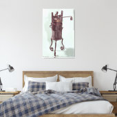Druckkochtopf erfunden von Denis Papin 1679 Leinwanddruck (Insitu (Schlafzimmer))