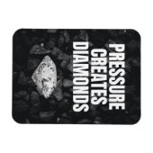 Druckkreationen Diamanten - Motivierend Magnet (Horizontal)