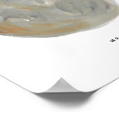 Druckkunstdruck auf bemalt Planet Poster (Ecke)