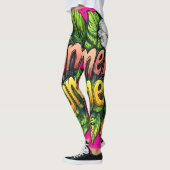 Druckleggings Leggings (Links)