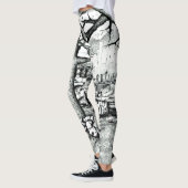 Druckleggings Leggings (Links)