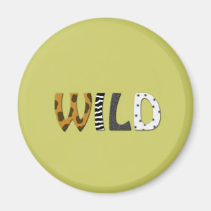 Druckmagnet des wilden Tieres Magnet