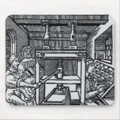 Druckmaschine Mousepad (Vorne)