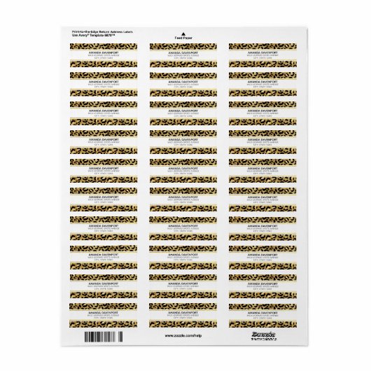 Druckmuster aus Wild & Exotic Leopard (Vorne)