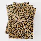 Druckmuster aus Wild & Exotic Leopard Geschenkpapier Set (Beispiel)