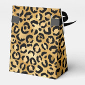Druckmuster aus Wild & Exotic Leopard Geschenkschachtel (Rückseite)