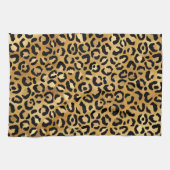 Druckmuster aus Wild & Exotic Leopard Geschirrtuch (Horizontal)