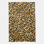 Druckmuster aus Wild & Exotic Leopard Geschirrtuch (Vertikal)