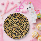 Druckmuster aus Wild & Exotic Leopard Pappteller (Party)
