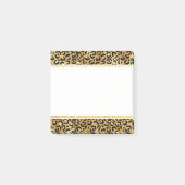 Druckmuster aus Wild & Exotic Leopard Post-it Klebezettel (Vorderseite)