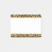 Druckmuster aus Wild & Exotic Leopard Post-it Klebezettel (Vorderseite)