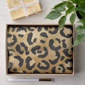 Druckmuster aus Wild & Exotic Leopard Seidenpapier (Geschenk)