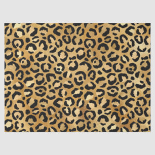 Druckmuster aus Wild & Exotic Leopard Seidenpapier