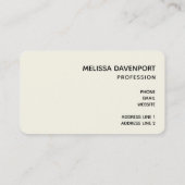 Druckmuster aus Wild & Exotic Leopard Visitenkarte (Rückseite)