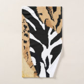 Druckmuster Badhandtuch Set (Handtuch)