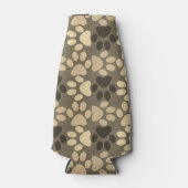 Druckmuster braun flaschenkühler (Vorderseite)