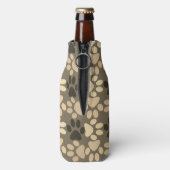 Druckmuster braun flaschenkühler (Flasche Rückseite)
