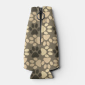 Druckmuster braun flaschenkühler (Rückseite)