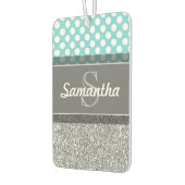 Druckmuster für Girly Glitzer mit benutzerdefinier Autolufterfrischer (Links)