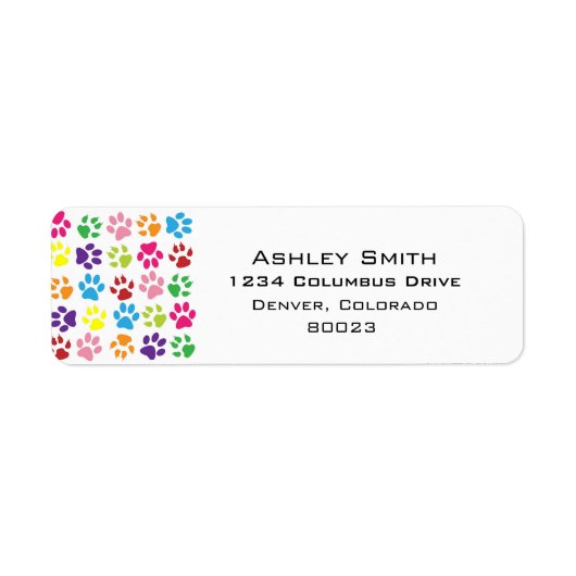 Druckmuster für Haustiere (Vorne)