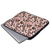 Druckmuster für Leoparden Laptopschutzhülle (Vorne Knopf)