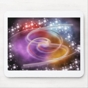 Druckmuster Hintergrund Design farbenfrohe DIY Mousepad