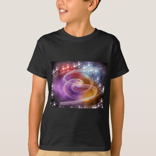 Druckmuster Hintergrund Design farbenfrohe DIY T-Shirt (Vorderseite)