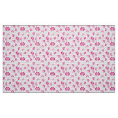 Druckmuster in rosa Farbe einfügen Stoff (Fat Quarter (45,7 x 55,9 cm))