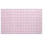 Druckmuster in rosa Farbe einfügen Stoff (Yard (91,4 cm))