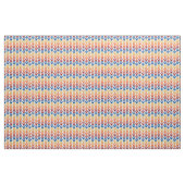 Druckmuster in Rot, Blau, Gelb, Orange Stoff (Yard (91,4 cm))
