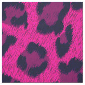 Druckmuster mit rosa Leopard Stoff (Muster)